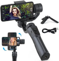 Compact Travel Mobile Phone Gimbal with Auto Tracking Live Streaming Portrait Mode Selfie Sticks for Photo Studio Accessories