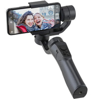 Compact Travel Mobile Phone Gimbal with Auto Tracking Live Streaming Portrait Mode Selfie Sticks for Photo Studio Accessories