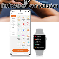 Smart Fitness Watch - Heart Rate Monitor & Activity Tracker with 7-Day Battery Life