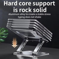 Universal Tablet & Laptop Stand - Premium Aluminum Stand for Tablets, Laptops & E-Readers (Up to 17")