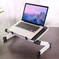 Adjustable Laptop Stand - Ergonomic Aluminum Desk Riser for 11-17" Laptops